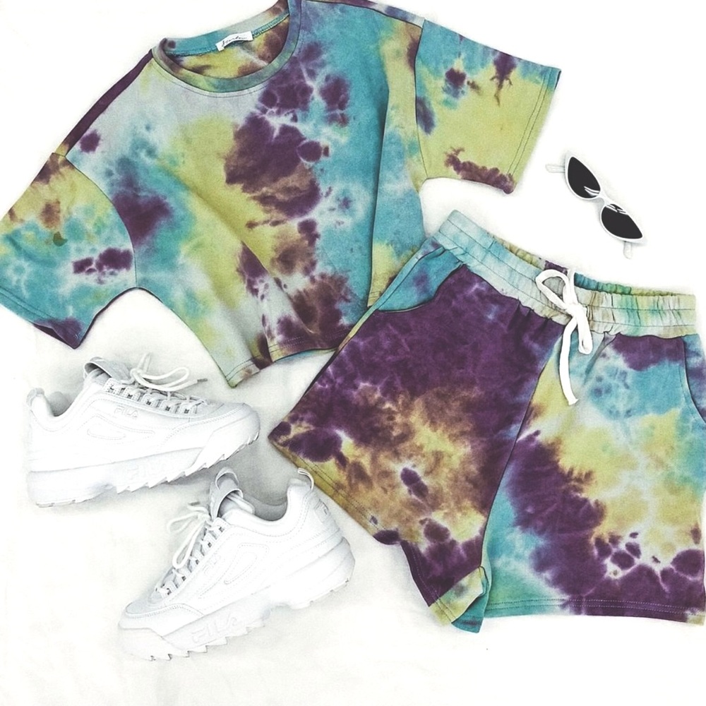 Tie Dye Short Set